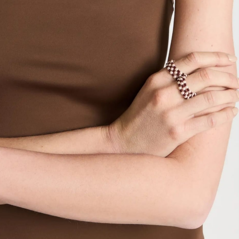 Roxanne Assoulin - Pearl Bunch Rings Set